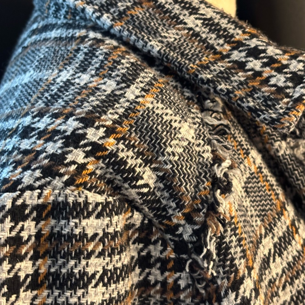 Yest Houndstooth Patterned Jacket - image 3